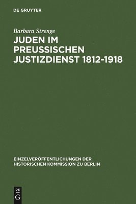 Juden im preuischen Justizdienst 1812-1918 1