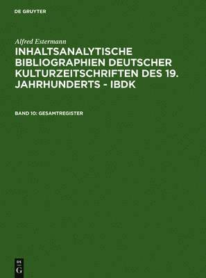 Alfred Estermann - Gesamtregister, Inbunden