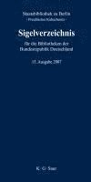 bokomslag Sigelverzeichnis für die Bibliotheken der Bundesrepublik Deutschland
