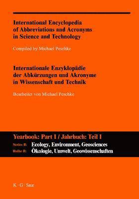 Michael Peschke - International Encyclopedia of Abbreviations and Acronyms in Science and Technology, Part I, A-Z, Inbunden