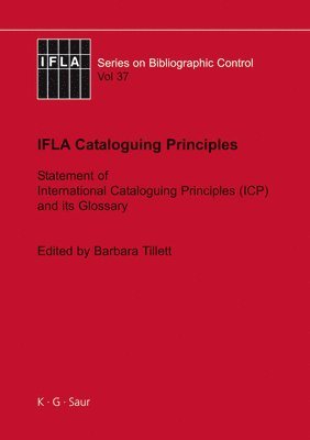 bokomslag IFLA Cataloguing Principles