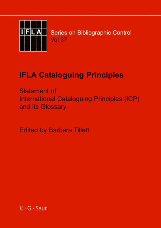 IFLA Cataloguing Principles 1