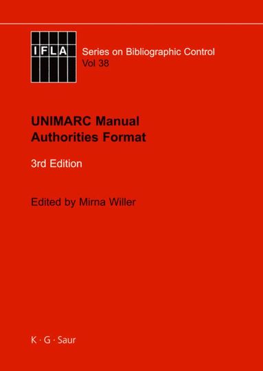 bokomslag UNIMARC Manual