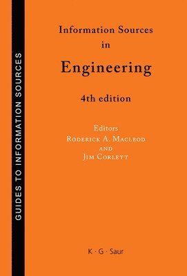 bokomslag Information Sources in Engineering