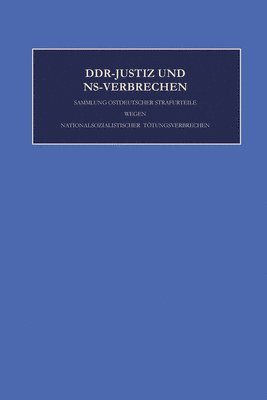 Die Verfahren Nr. 1693 - 1779 Der Jahre 1947 Und 1948