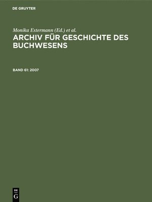 Monika Estermann, Ursula Rautenberg - 2007, Inbunden