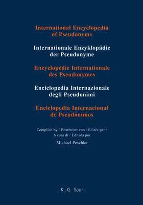 A - Campbell: Pt. II/Teil II/Partie II/Parte II/Parte II Pseudonyms/Pseudonyme/Pseudonymes/Pseudonimi/Pseudonimos 1