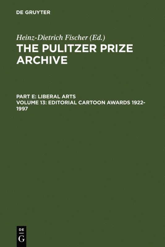 Editorial Cartoon Awards 19221997 1