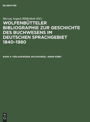 Herzog August Bibliothek - Verlagswesen, Buchhandel, Inbunden