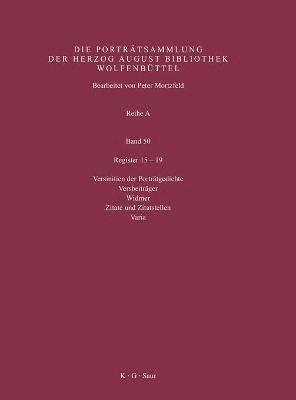 Peter Mortzfeld, Herzog August Bibliothek - Register 15-19, Inbunden