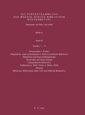 Peter Mortzfeld, Herzog August Bibliothek - Register 7-14, Inbunden