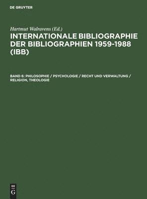 bokomslag Philosophie / Psychologie / Recht und Verwaltung / Religion, Theologie