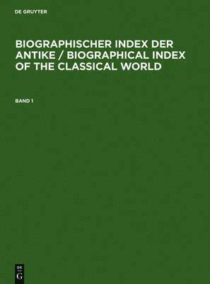 Biographischer Index der Antike