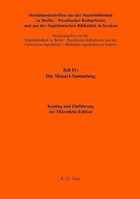 bokomslag Katalog und Einführung zur Mikrofiche-Edition