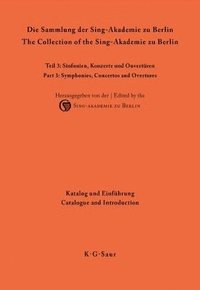bokomslag Katalog und Einführung