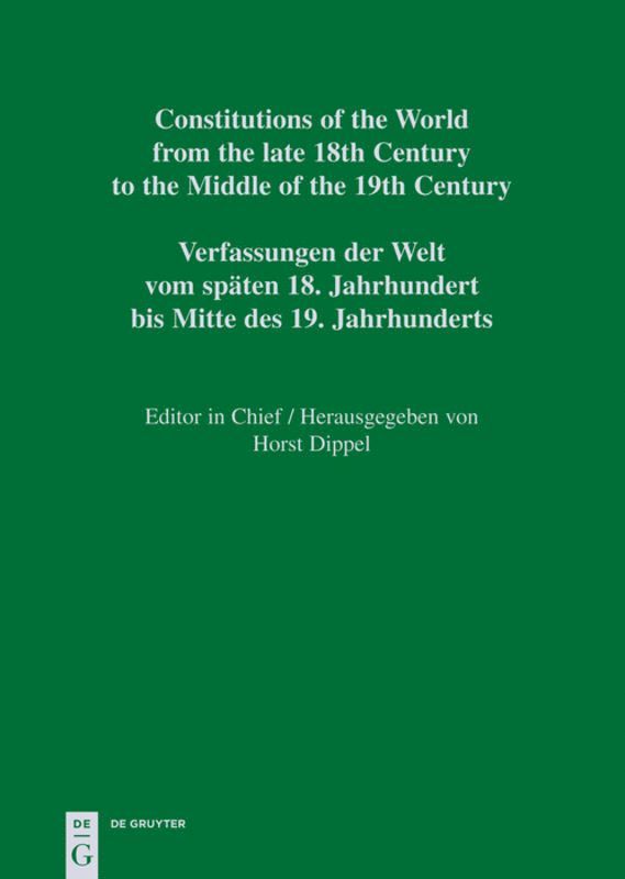 Dalibor Cepulo, Mirela Krešic, Milan Hlavacka, Ilse Reiter, Horst Dippel, Mirela Kre¿ic - Croatian, Slovenian and Czech Constitutional Documents 1818–1849, Inbunden