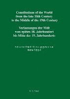 bokomslag Constitutional Documents of the United States of America 1776-1860: South Carolina-Texas
