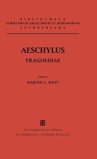 bokomslag Aeschyli Tragoediae cum Incerti Poetae Prometheo