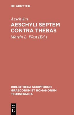 bokomslag Aeschyli Septem Contra Thebas