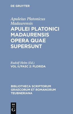 Opera Quae Supersunt, Vol. II, fasc. 2 1