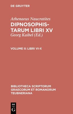 bokomslag Dipnosophistarum, Vol. II