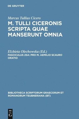 bokomslag Pro M. Aemilio Scauro Oratio