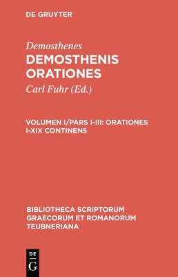 Orationes, vol. I, pars I-III 1