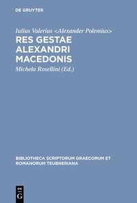 bokomslag Res gestae Alexandri Macedonis