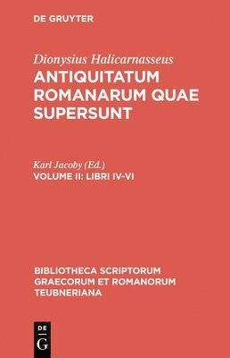 Antiquitatum Romanarum quae supersunt, vol. II 1