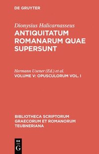 bokomslag Opusculorum Vol. I