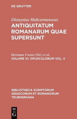 Quae Exstant, vol. VI Volume 2 1