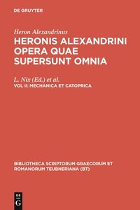 bokomslag Mechanica Et Catoprica