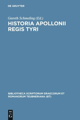 bokomslag Historia Apollonii Regis Tyri