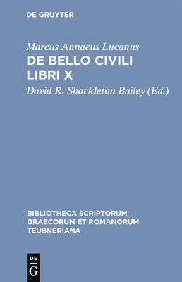 bokomslag De Bello Civili Libri X