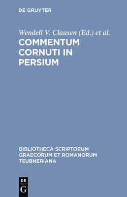 Commentum Cornuti in Persium 1