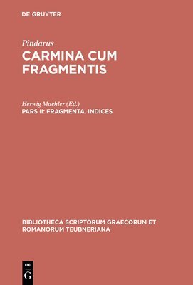 bokomslag Fragmenta. Indices