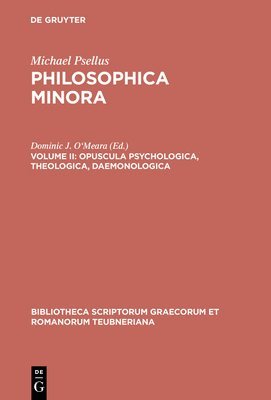 Philosophica Minora, vol. II 1