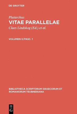 bokomslag Vitae Parallelae, vol. II, fasc. 1