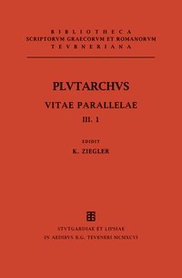 bokomslag Vitae Parallelae, vol. III, fasc. I