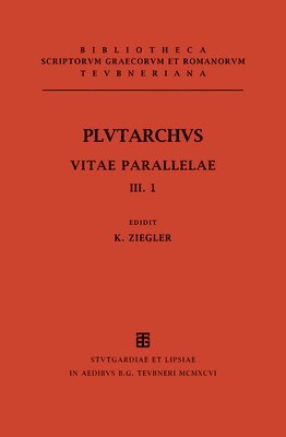 bokomslag Vitae Parallelae, vol. III, fasc. I