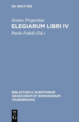 bokomslag Elegiarum Libri IV