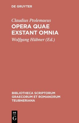 Opera Quae Exstant Omnia, vol. III, fasc. 1 1