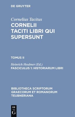 Libri Qui Supersunt, tom. II, fasc. 1 1