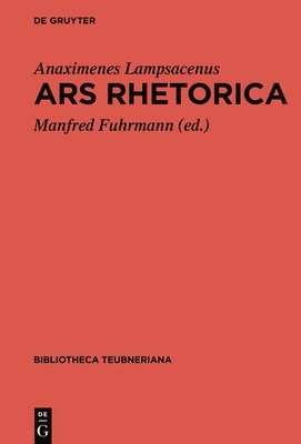 bokomslag Ars Rhetorica