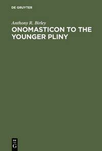 bokomslag Onomasticon to the Younger Pliny