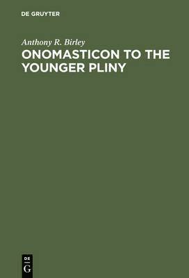 bokomslag Onomasticon to the Younger Pliny