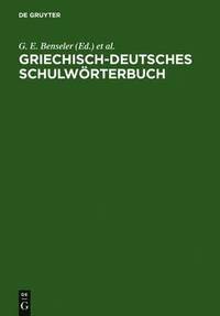 bokomslag Griechisch-Deutsches Schulwoerterbuch