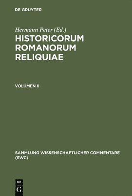 bokomslag Historicorum Romanorum Reliquiae, vol. II
