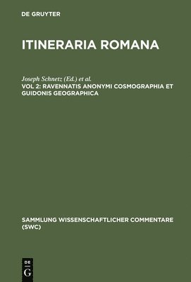 Ravennatis Anonymi cosmographia et Guidonis geographica 1