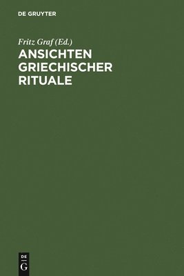 bokomslag Ansichten griechischer Rituale